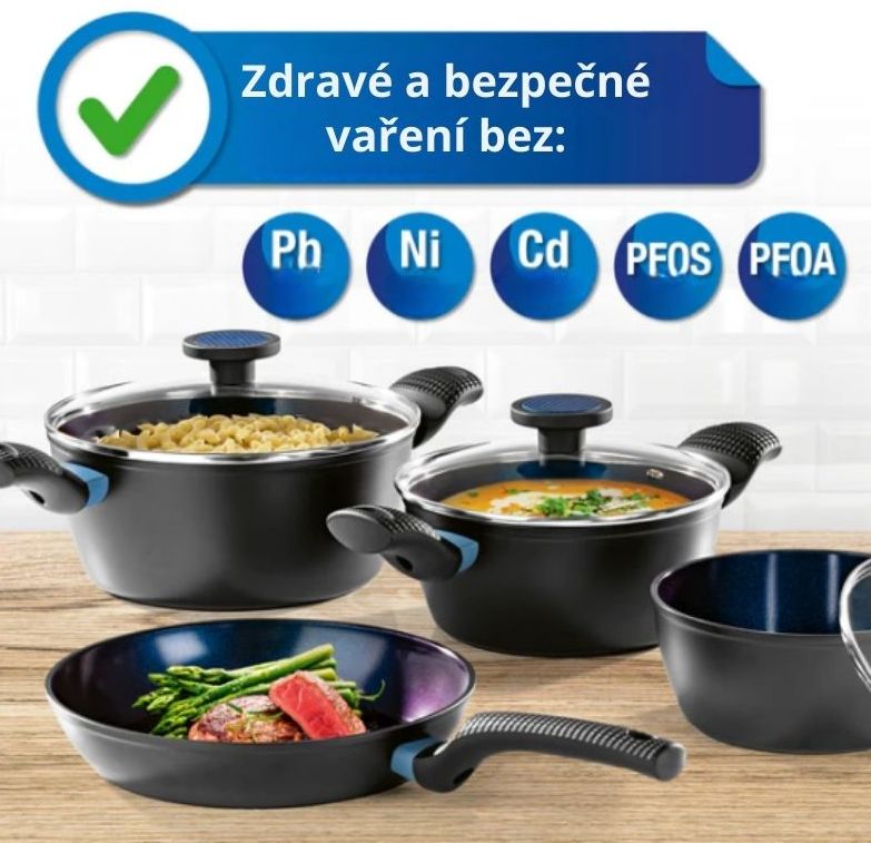 BratMaxx Sada hliníkového nádobí XXL-14506 7 dílů 1